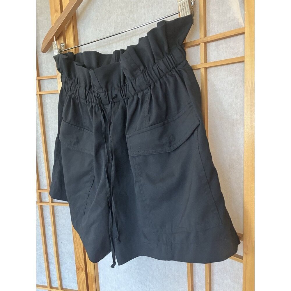 Girlfriend Collective Cora Front Pockets Paperbag Shorts, UPF 50+ Small, Hike - Picture 5 of 9